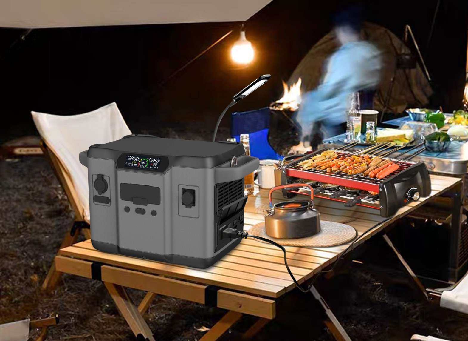 1200W High Performance Solar Generator para sa Backup Charging