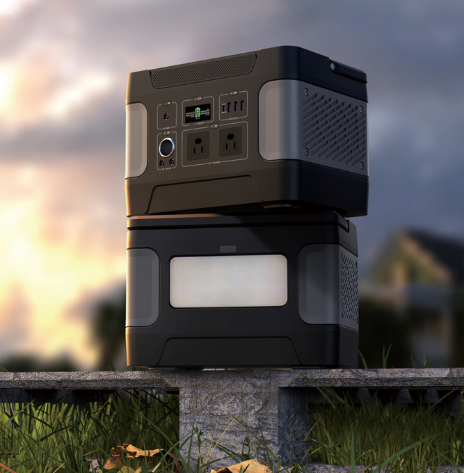 600W Thermoduric Solar Generator Para sa Emergency Charging