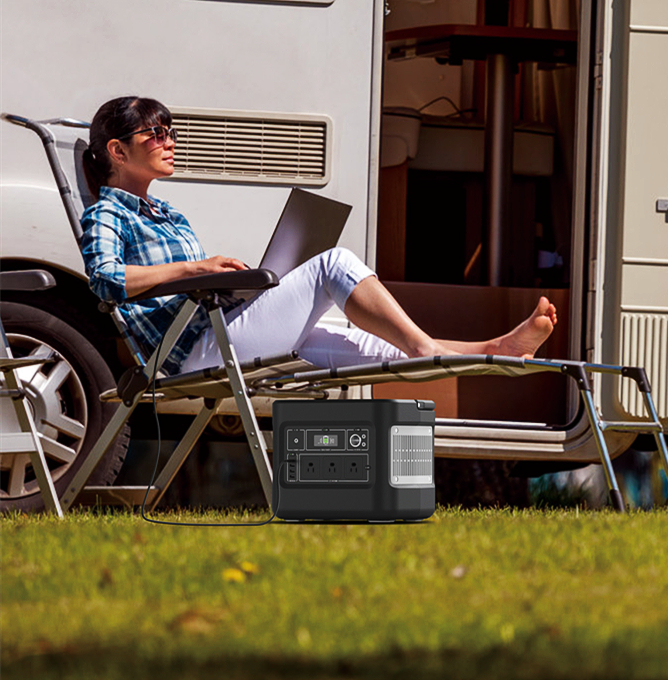 1000W Rechargeable Solar Generator Para sa Mobile Charging