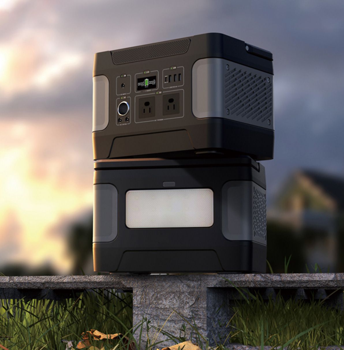 600W Heatproof Solar Generator Para sa Home Backup Power