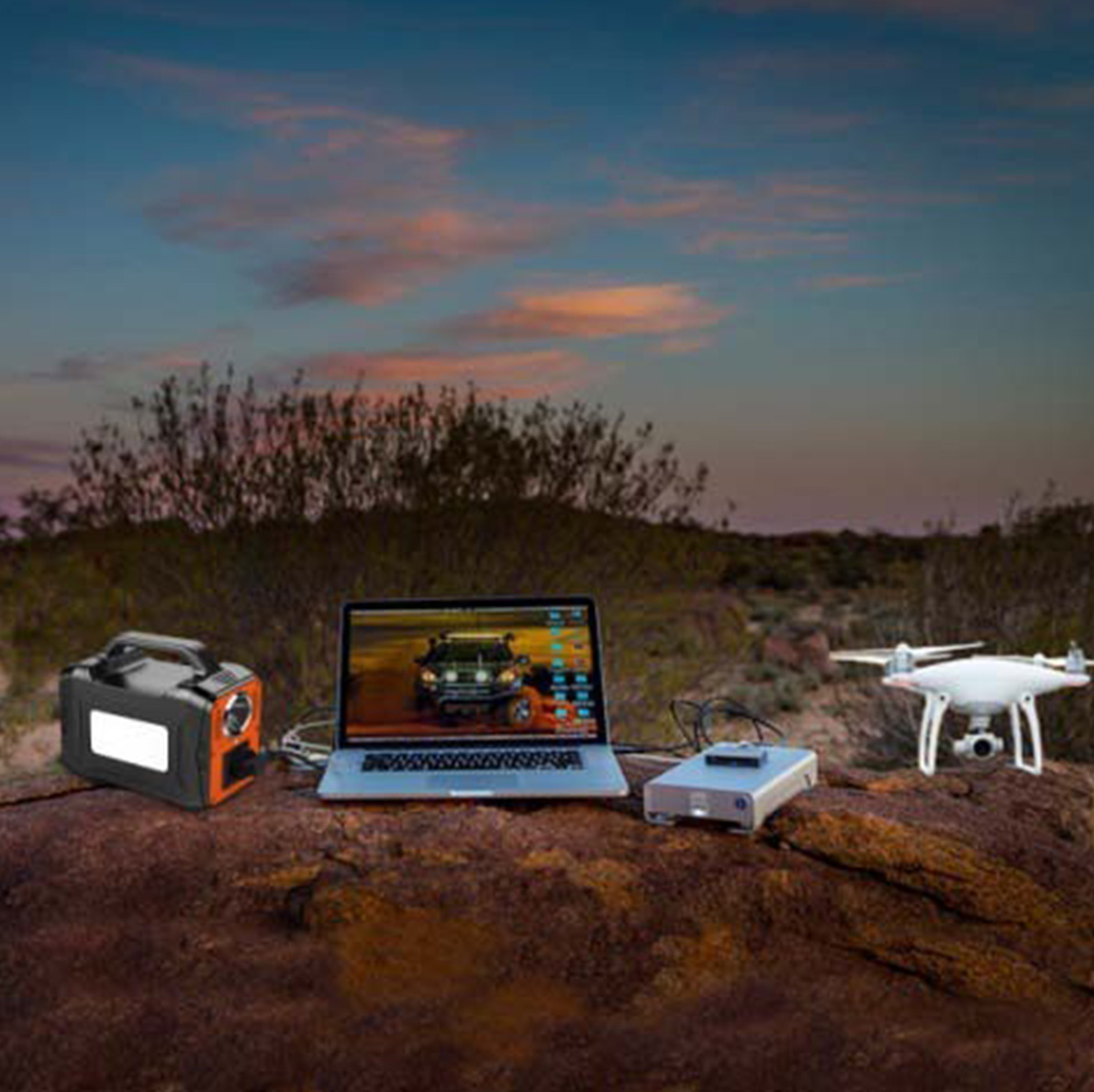 130W Safety Solar Generator Para sa Emergency Charging