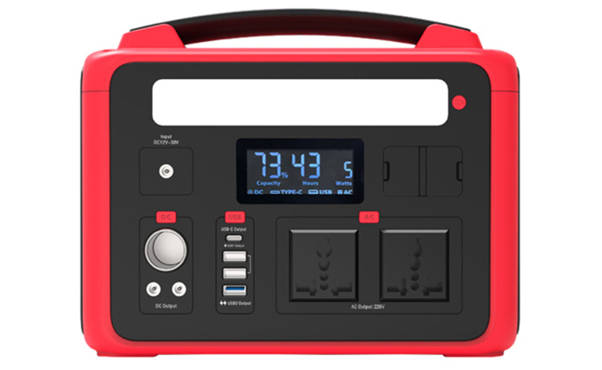 600W High Strength Solar Generator para sa Mobile Charging